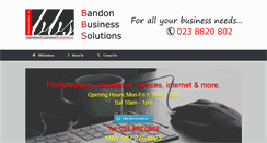 Desktop Screenshot of bbsolutions.ie